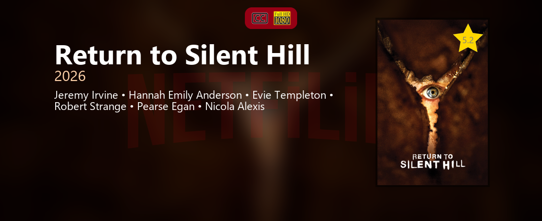 Return To Silent Hill 2026